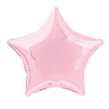 Bright Pink Star Foil Balloon 50cm - Party Savers