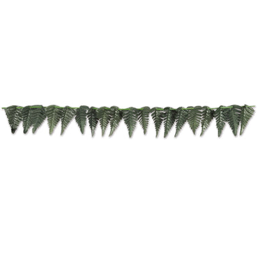 Fabric Fern Leaf Garland 3.75in x 10ft Each