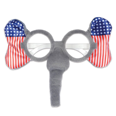 Patriotic Elephant Glasses Each - Party Savers