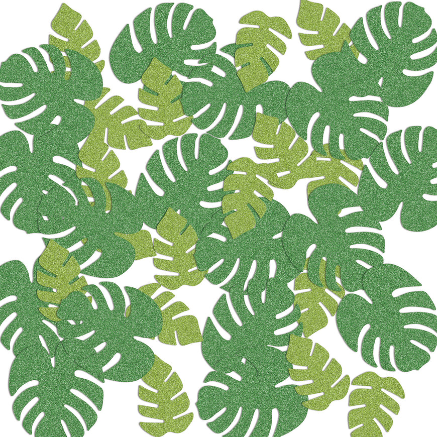 Tropical Palm Leaf Del Sparkle Confetti 14.18g pack