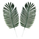 Fabric Fern Palm Leaves 24.5in x 10.5in 2pk