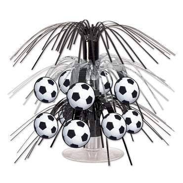 Soccer Ball Mini Cascade Centerpiece 19cm - Party Savers