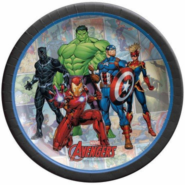 Marvel Avengers Power Unite Paper Plates