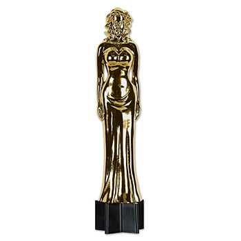 Awards Night Female Statuette Cutout 5ft 6in. Each - Party Savers