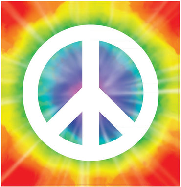 Peace Sign Peel 'N Place 12in x 15in - Party Savers