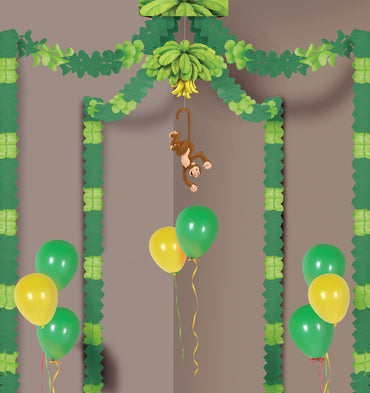 Jungle Monkey Party Canopy Each