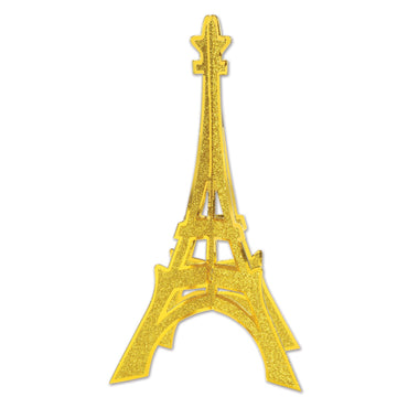 3-D Glittered Eiffel Tower Centerpiece 30cm - Party Savers