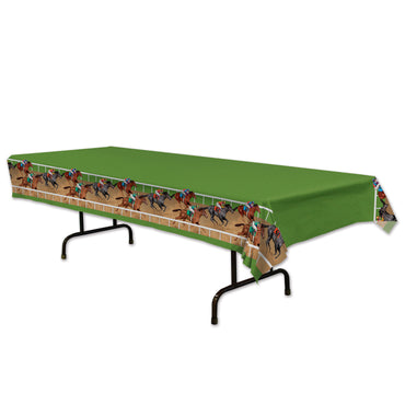 Horse Racing Tablecover 1.37m x 2.7m - Party Savers