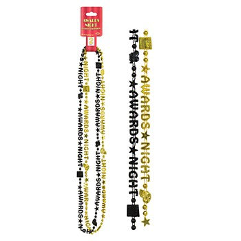 Awards Night Beads Of Expression 36in. 2pk - Party Savers