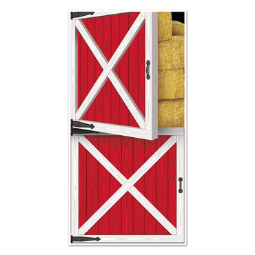 Barn Plastic Door Cover 76cm x 152cm - Party Savers