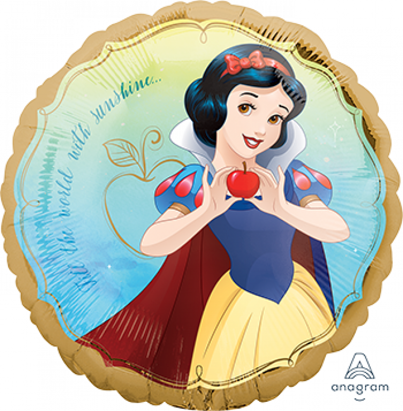 Snow White Once Upon A Time Foil Balloon 45cm - Party Savers