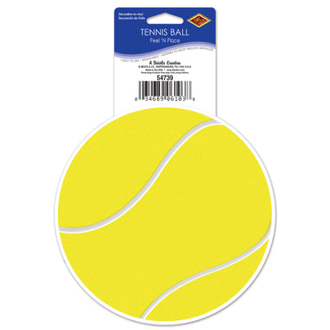 Tennis Ball Peel 'N Place 13.3cm - Party Savers