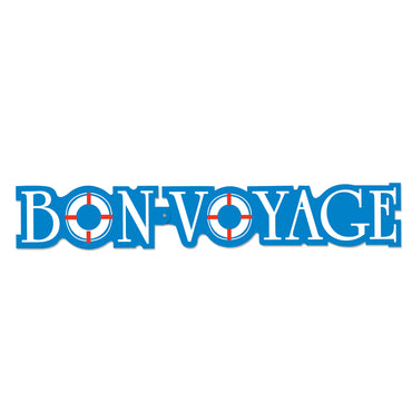 Bon Voyage Streamer 15cm x 91.5 cm - Party Savers