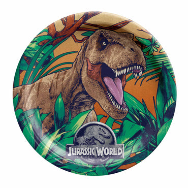 Jurassic Into The Wild Paper Plates 23cm 8pk