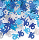 Blue Glitz 16th Birthday Confetti 14gms - Party Savers