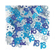Blue Glitz 18th Birthday Confetti 14gms - Party Savers