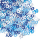 Blue Glitz 100th Birthday Confetti 14gms - Party Savers