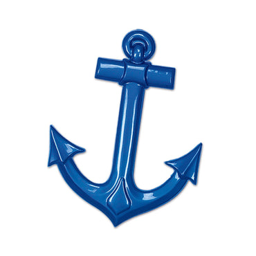 Blue Ship's Anchor 25in - Party Savers