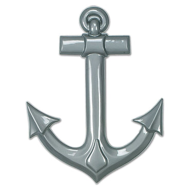 Gray Ship's Anchor 25in - Party Savers
