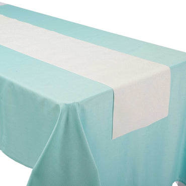 Shimmering Party Iridescent Linen Table Runner - Party Savers