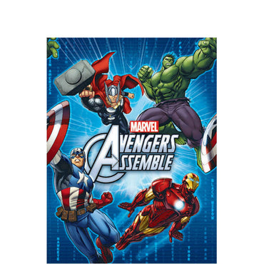 Avengers Assemble Plastic Tablecover 1.37m x 2.43m Each