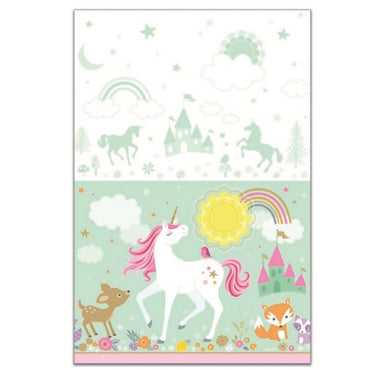 Magical Unicorn Plastic Tablecover - Party Savers