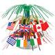 International Flag Mini Cascade Centerpiece - Party Savers