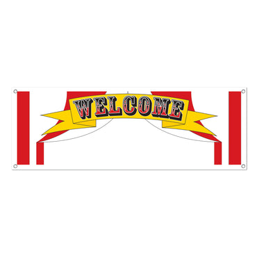 Welcome Sign Banner 1.5m X 53cm - Party Savers