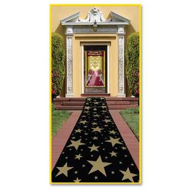 Gold Star Runner 31cm x 10m - Party Savers