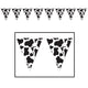 Cow Print Pennant Banner 28cm x 3.65m - Party Savers