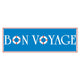 Bon Voyage Sign Banner 53cm X 152cm - Party Savers