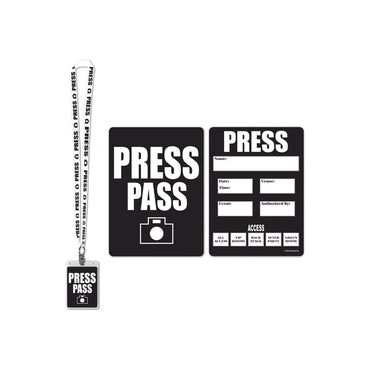 Press Party Pass 25in. Each - Party Savers