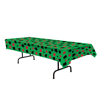 Casino Tablecover 54in x 108in. Each - Party Savers