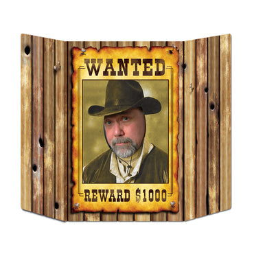 Wanted Poster Photo Prop 94cm x 63cm - Party Savers