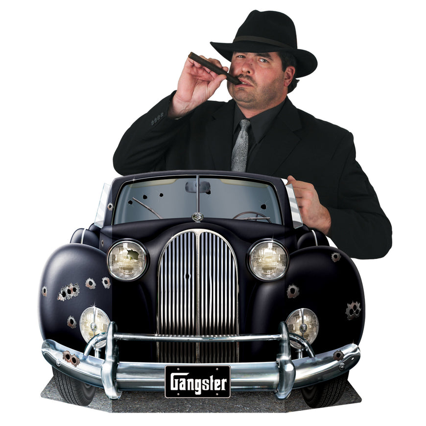 Gangster Car Photo Prop - Party Savers