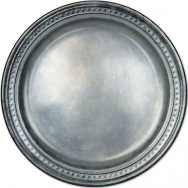 Pewter Paper Plates 9in 8pk - Party Savers