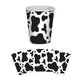 Cow Print Beverage Cups 266ml 8pk - Party Savers