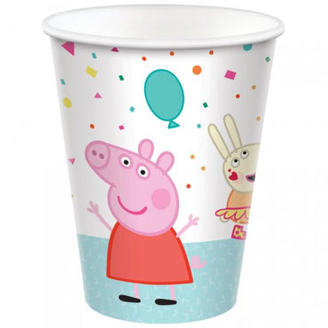 Peppa Pig Confetti Party Paper Cups 266ml