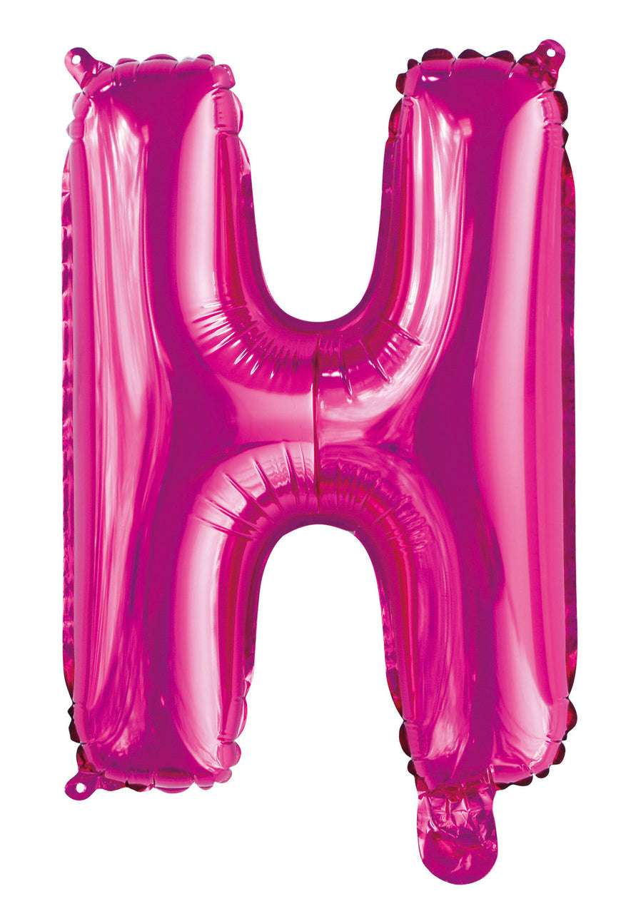 Letter A Bright Pink Foil Balloon 35cm - Party Savers