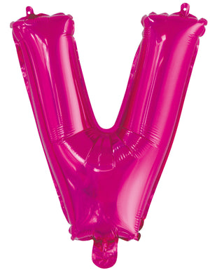Letter C Bright Pink Foil Balloon 35cm - Party Savers
