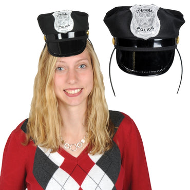 Police Hat Headband Each - Party Savers
