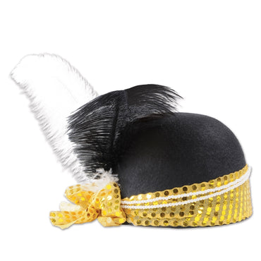 Sequined Flapper Hat Each - Party Savers