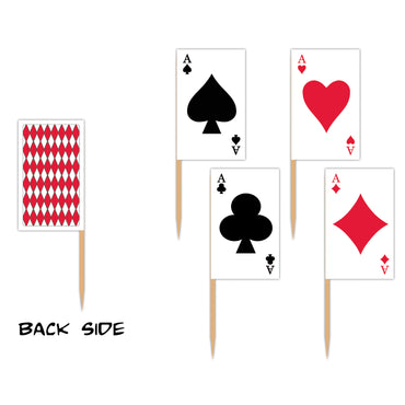 Playing Card Picks 50pk - Party Savers