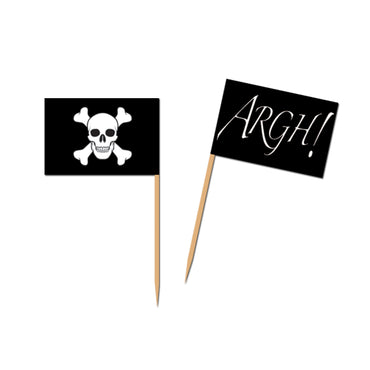 Pirate Flag Picks 50pk - Party Savers