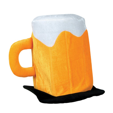 Plush Beer Mug Hat Each - Party Savers