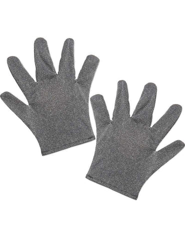Fabric Chainmail Glove Pair - Party Savers