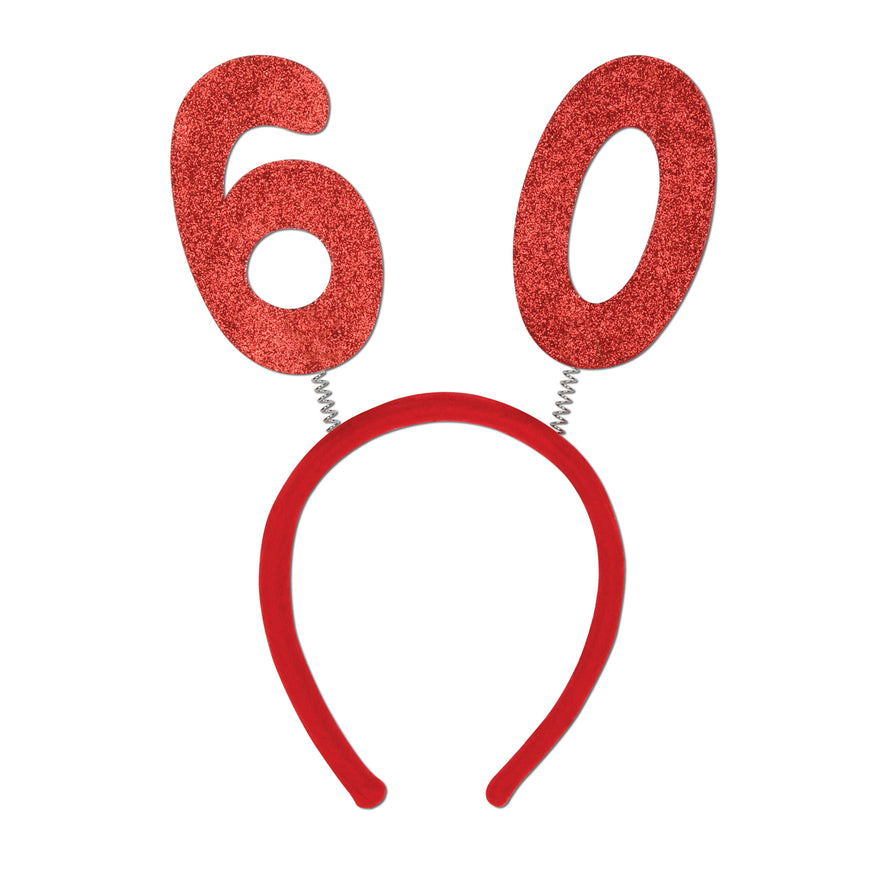 60 Glittered Boppers - Party Savers