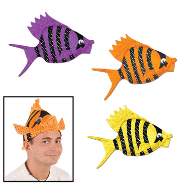 Plush Luau Fish Hats Each - Party Savers