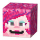 Gamer Girl 8-Bit Box Head 23cm x 23cm - Party Savers