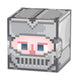 Knight 8-Bit Box Head 23cm x23cm - Party Savers